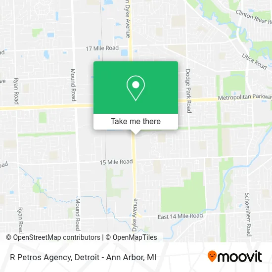 R Petros Agency map