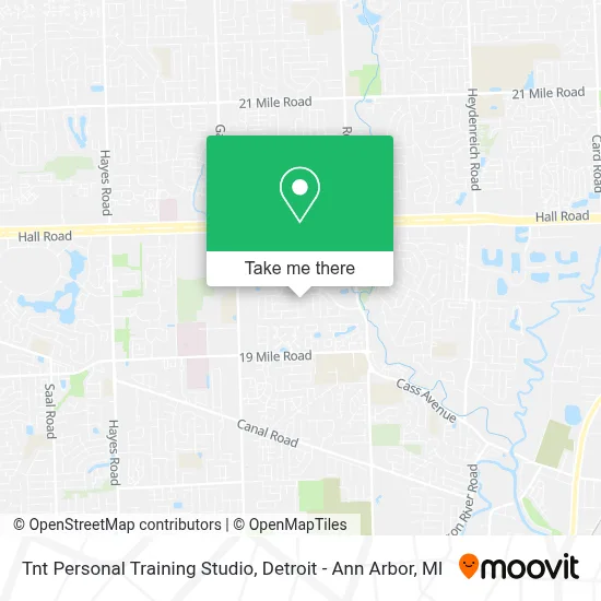 Tnt Personal Training Studio map