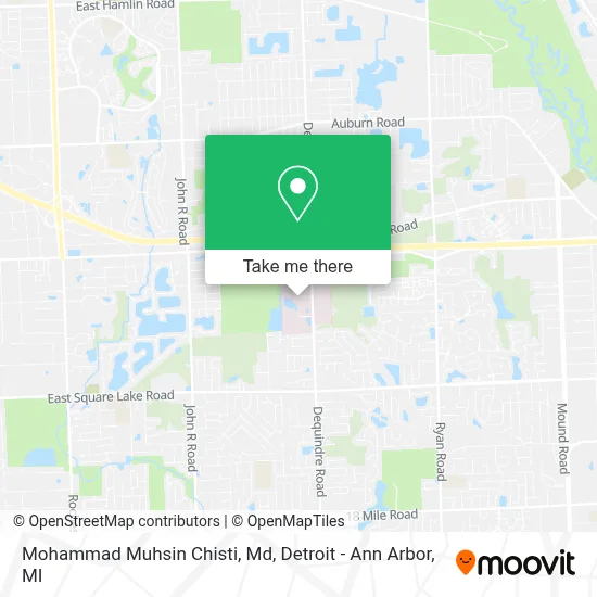 Mohammad Muhsin Chisti, Md map
