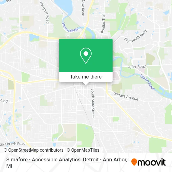 Simafore - Accessible Analytics map
