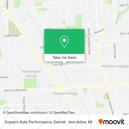 Dopey's Auto Performance map