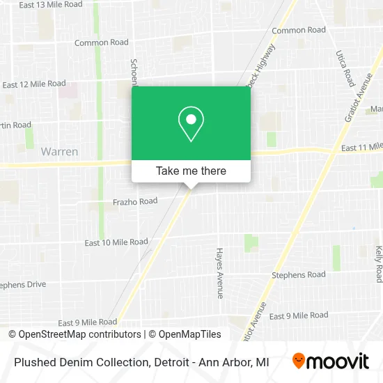 Plushed Denim Collection map