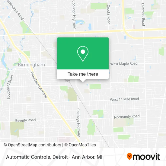 Automatic Controls map