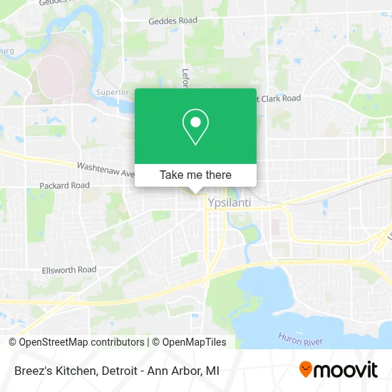 Breez's Kitchen map