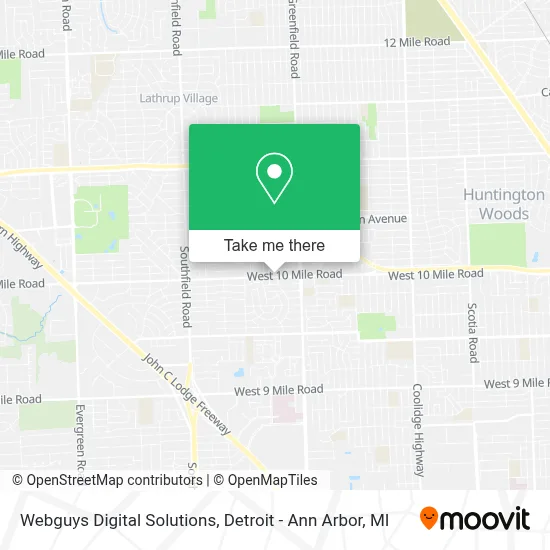Webguys Digital Solutions map