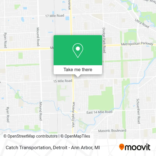 Catch Transportation map