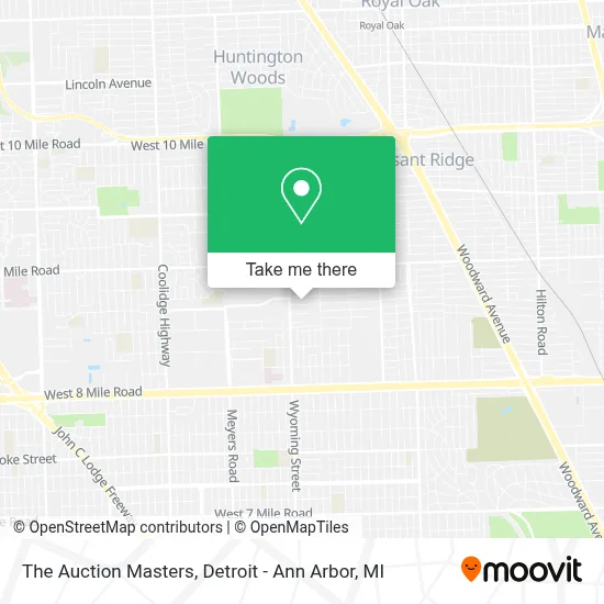 The Auction Masters map