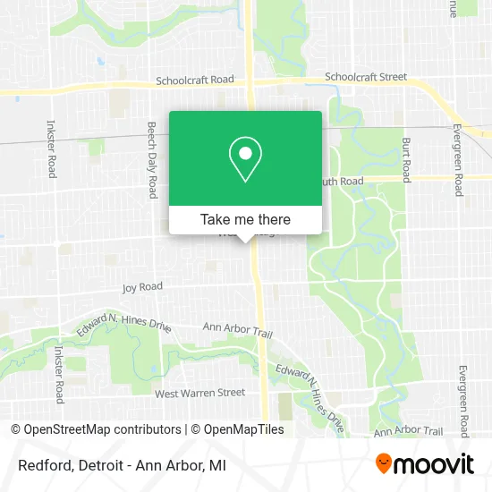 Redford map