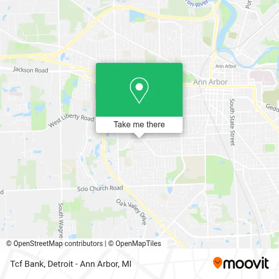 Tcf Bank map