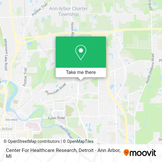 Center For Healthcare Research map