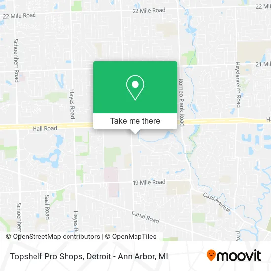 Topshelf Pro Shops map