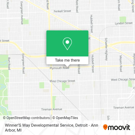 Winner’S Way Developmental Service map