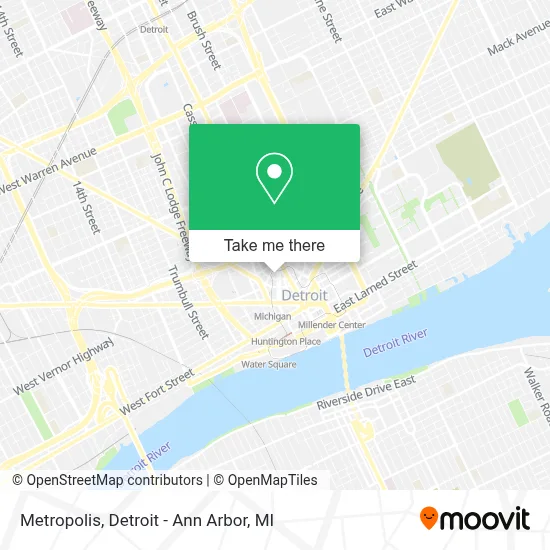 Metropolis map