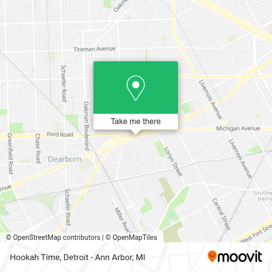 Hookah Time map