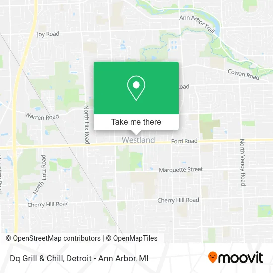 Dq Grill & Chill map