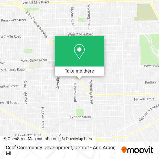 Cccf Community Development map