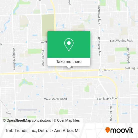 Tmb Trends, Inc. map