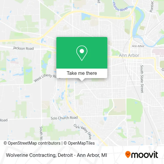 Wolverine Contracting map