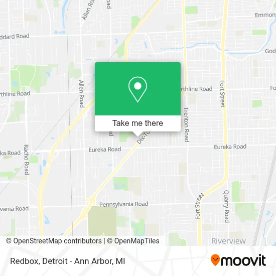 Redbox map