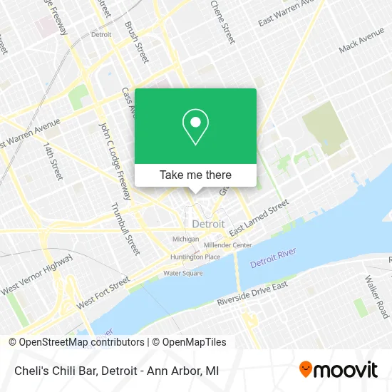 Cheli's Chili Bar map