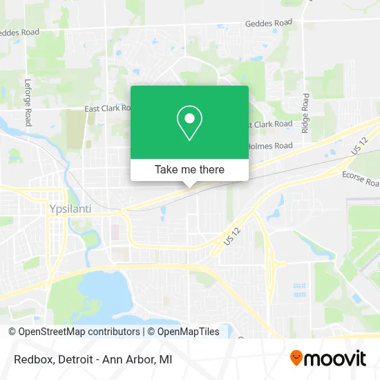 Redbox map