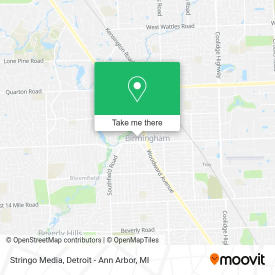 Stringo Media map