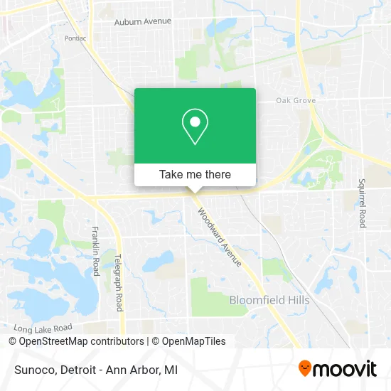 Sunoco map