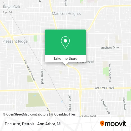 Pnc Atm map