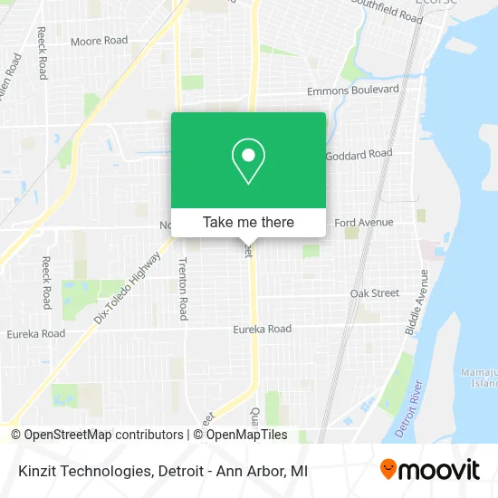 Kinzit Technologies map
