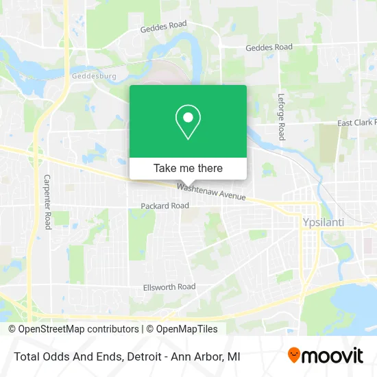 Total Odds And Ends map