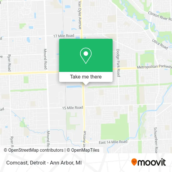 Comcast map