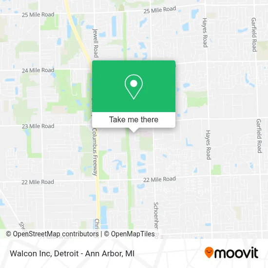 Walcon Inc map