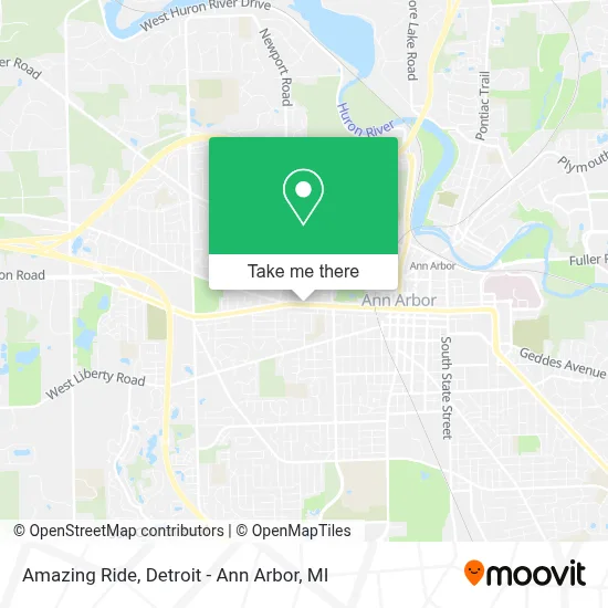 Amazing Ride map