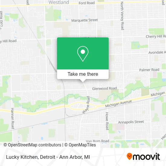 Lucky Kitchen map