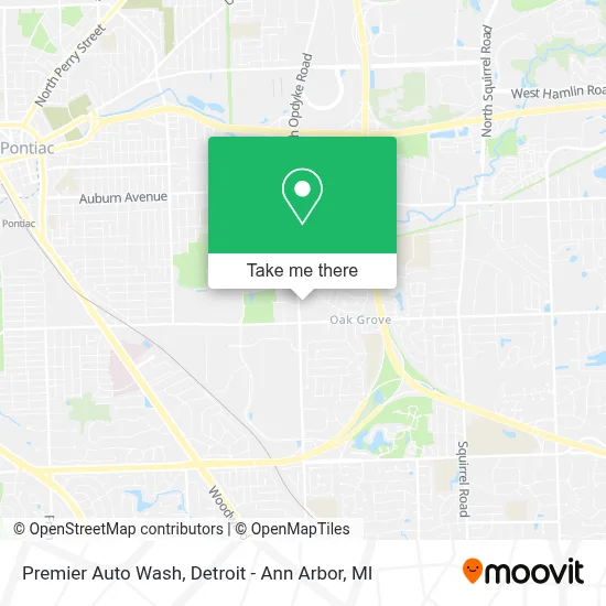 Premier Auto Wash map