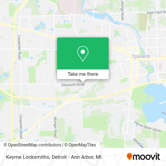 Keyme Locksmiths map