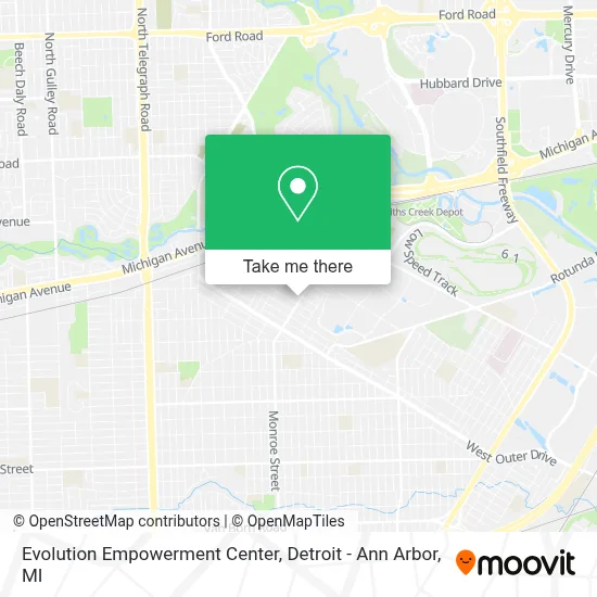 Evolution Empowerment Center map