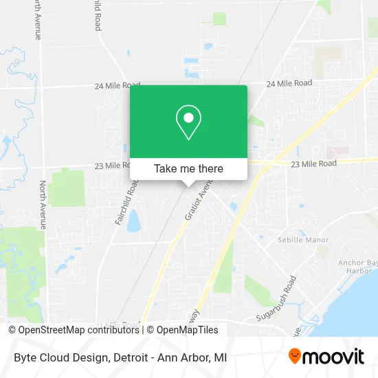 Byte Cloud Design map