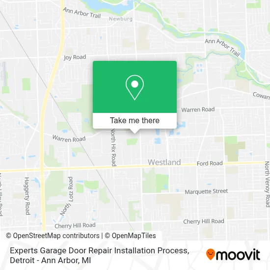Experts Garage Door Repair Installation Process map