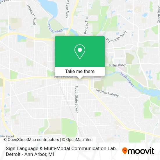 Sign Language & Multi-Modal Communication Lab map