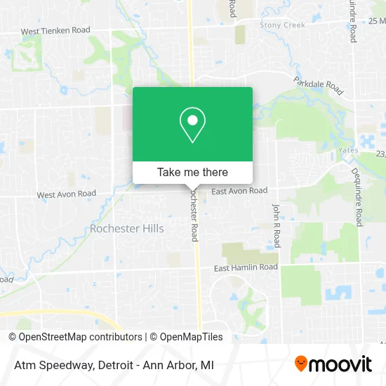 Atm Speedway map
