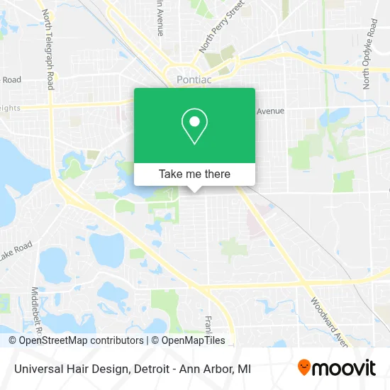 Universal Hair Design map