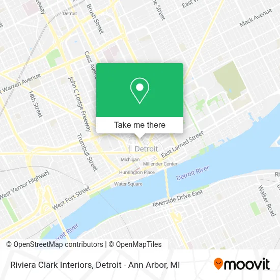 Riviera Clark Interiors map