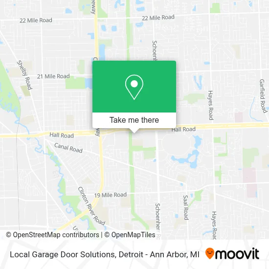 Local Garage Door Solutions map