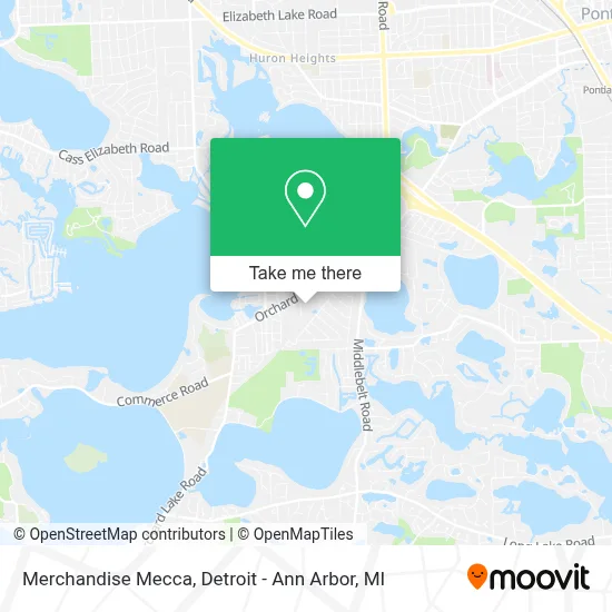 Merchandise Mecca map
