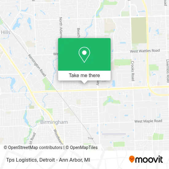 Tps Logistics map
