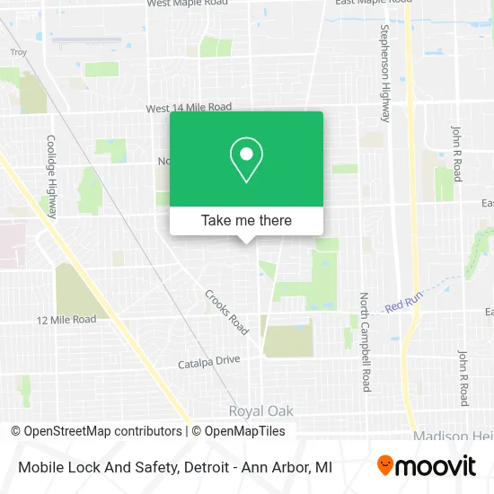 Mobile Lock And Safety map