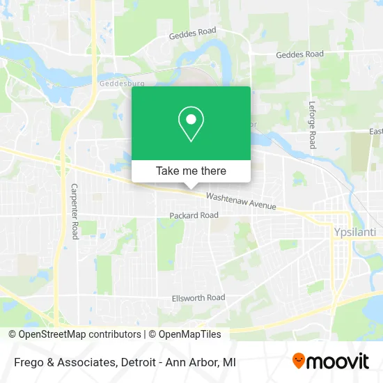 Frego & Associates map