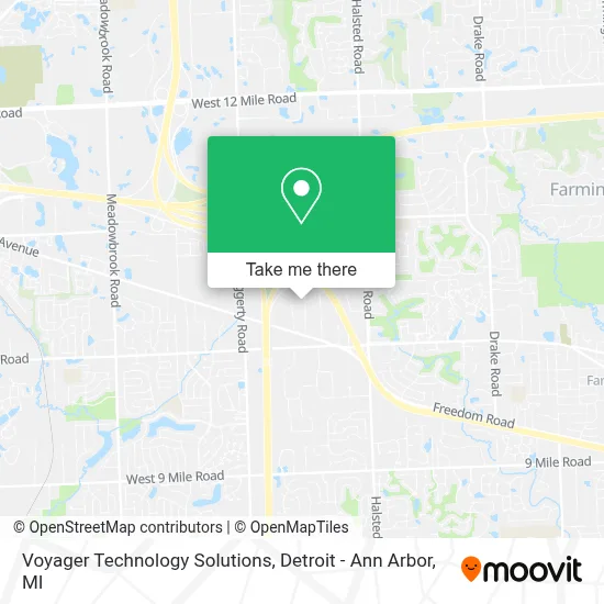 Voyager Technology Solutions map