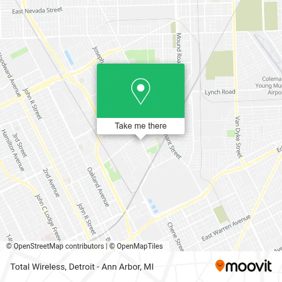 Total Wireless map